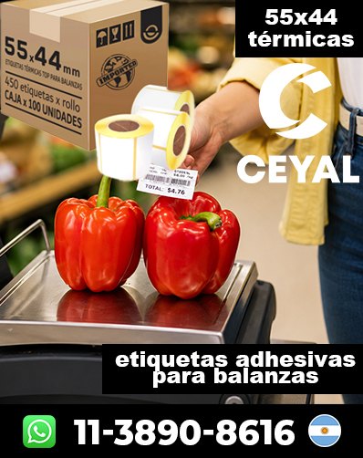 ETIQUETAS ROLLO BALANZA – Tu compra inmediata